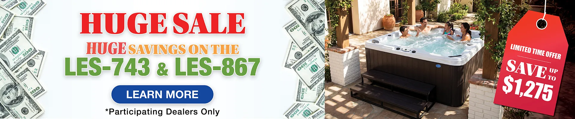 Calspas hot tub being used in a family setting - Kalamazoo